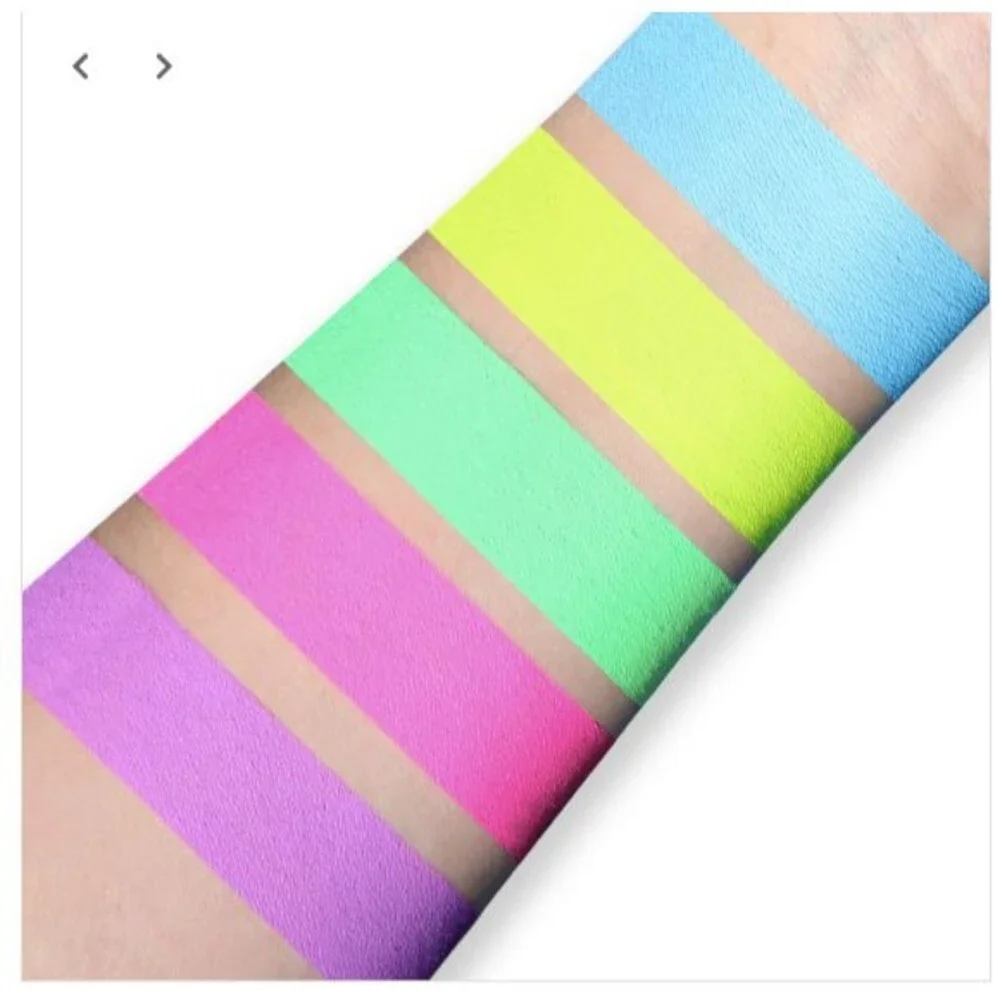 Suva Beauty UV Taffies Hydra Liner FX Palette-Water Activated Body Art-UV-NEW